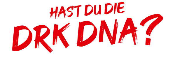 Schriftzug DRK-DNA